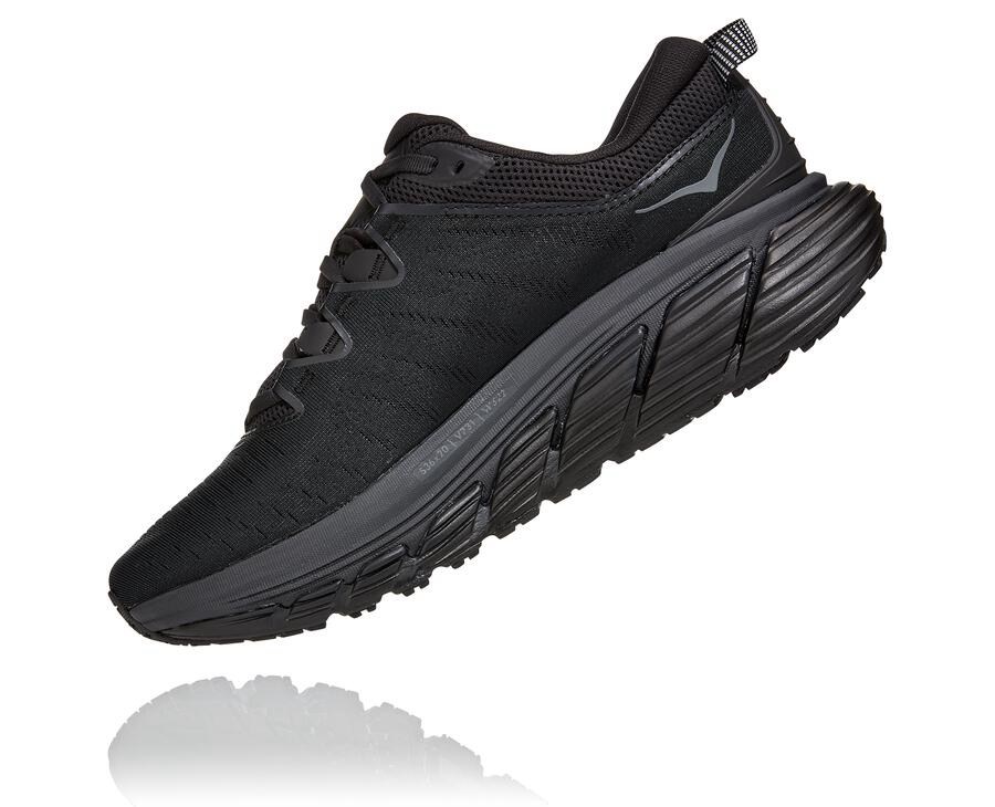 Tenis Hoka One One Hombre Negros - Gaviota 3 - BQYF67158